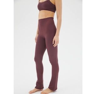 Urban Outfitters Waffle Bra & Bootcut Pant Set M/L